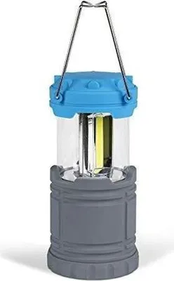 Immagine prodotto di Lanterna pieghevole - KAMPA - Flare - LED COB - Batterie AA - Grigio e blu