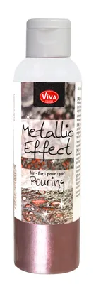 Produktbild von Viva Decor Metallic Effekt Pouring, 120 ml Rosé-Gold
