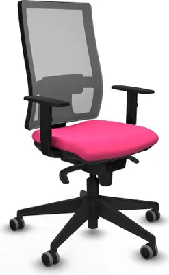 Image de Chaise de bureau Piqueras y Crespo 1D066G0 Rosa