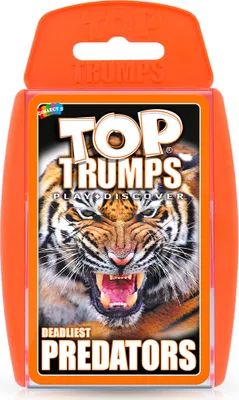 Produktbild von Winning Moves Predators (2021 Rebrand) - Top Trumps kartenspiel [ENG]