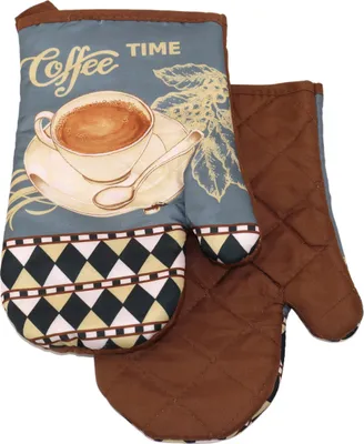 Immagine prodotto di Guanti da cucina con magnete Coffee II 0418FS38 Set di 2 guanti da cucina 18x27 cm