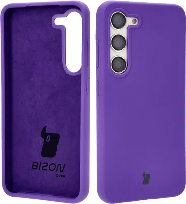 Produktbild von Bizon Soft Case Samsung Galaxy S23 lila