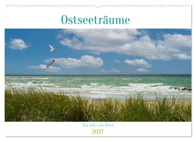 Produktbild von Ostseeträume (Wandkalender 2027 DIN A2 quer), CALVENDO Monatskalender