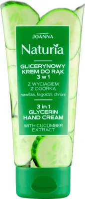 Zdjęcie produktu dla Joanna Naturia Glicerynowy Krem Do Rąk Ogórek 100 G