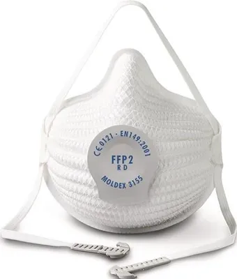 Obrázok produktu pre Moldex respirátor AIR 315501 FFP2 / V NR D s výdychovým ventilom - 315501
