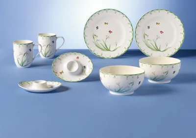 Produktbild von Villeroy & Boch Colourful Spring Breakfast for Two 8-teilig