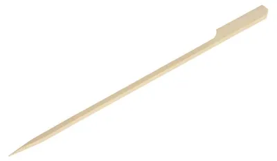 Bambus-Spieße, Paddel-Design, 180 mm, 100 Stück
