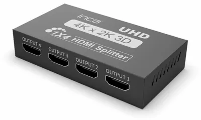 Produktbild von INCA HDMI-Splitter IHSK-430 HDMI 1.4b