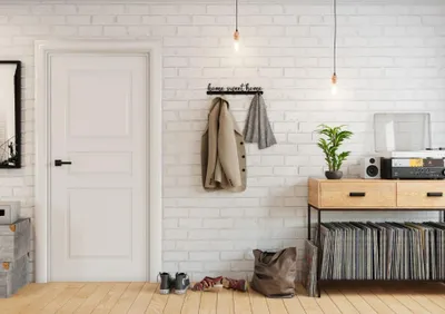 Obrázek produktu pro Věšák WS15, HOME SWEET HOME 2, strukturovaný černý