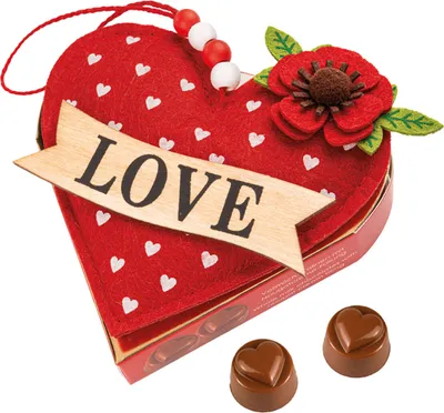 Image de Cadeau praliné Cœur Love 59g