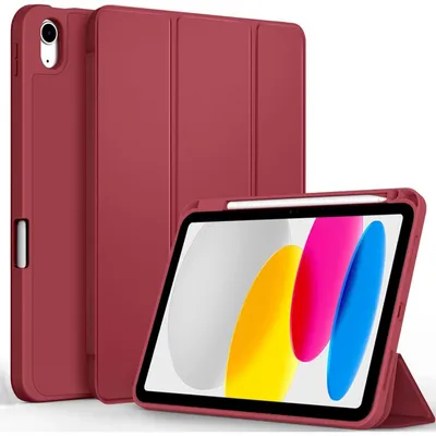 Obrázek produktu pro Ochranný obal pro iPad 10. generace (10,9 palců) / 11. generace (2025) s držákem na stylus, barva: vínová