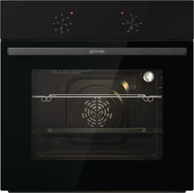 Immagine prodotto di Forno Gorenje | BO6615E01B | 60 L | Elettrico | SmaltoPulito | Pulsanti a pressione | Altezza 59,5 cm | Larghezza 59,5 cm | Acciaio inox