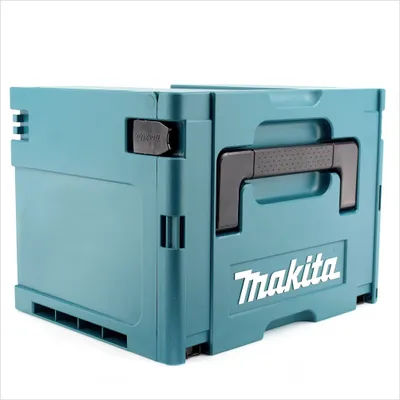 Produktbild von Makita MAKPAC Werkzeugkoffer Werkzeugkiste blau Kunststoff
