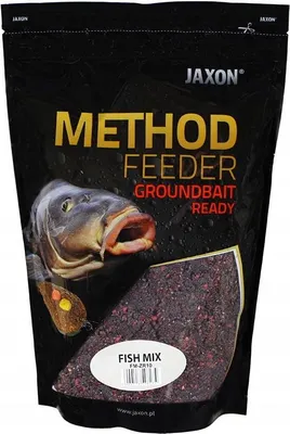 Zdjęcie produktu dla Zanęta Jaxon Method Feeder Ready Fish Mix 750 g – Gotowa mieszanka