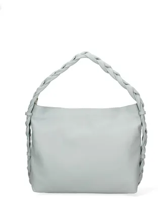 Image de Sac bandoulière pour femmes de la marque Lux, en cuir véritable, avec bandoulière réglable, fabriqué à la main en Italie