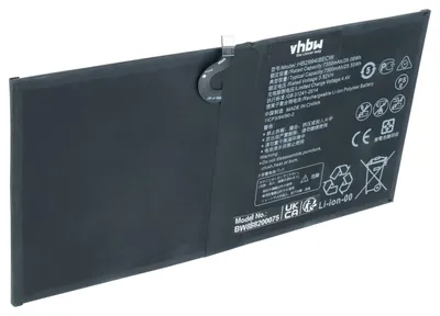 Produktbild von vhbw Akku Ersatz für Huawei HB299418ECW, HB2994I8ECW für Tablet Pad (7300 mAh, 3,85 V, Li-Polymer)