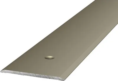 Produktbild von Prinz Übergangsprofil Alu Edelstahl matt gelocht 40 x 1000 x 2 mm