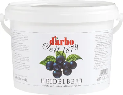 Produktbild von Darbo Heidelbeer Fruchtaufstrich 5000g