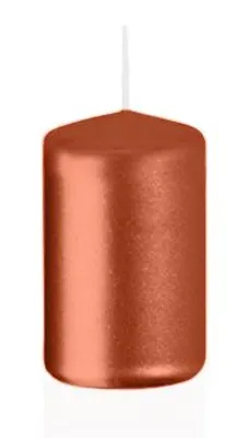 Produktbild von Stumpenkerzen Kupfer 50 x Ø 30 mm, 48 Stück