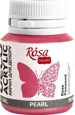 Image de Rosa Talent Peinture acrylique 77 Rose Pearl 20 ml 1 pièce