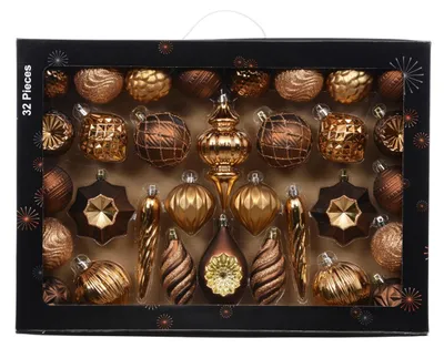 Productafbeelding van Mixdoos 33.5x8x47.3 bruin Decoris