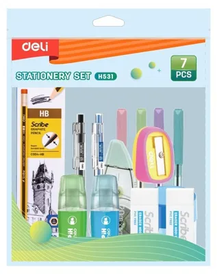 Image de Set scolaire 7 pièces - Deli