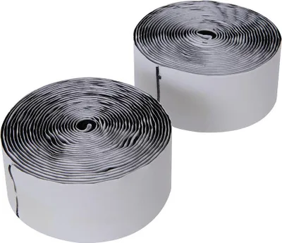 Produktbild von Fixman Klettbandrollen, selbstklebend, schwarz, 2-tlg. Satz