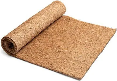 Produktbild von Anzuchtmatte aus 100% Kokosfasern, 100cm x 50cm, 7mm dick, Kokosmatte geeignet zur Anzucht von Keimsprossen, Kresse, etc. …