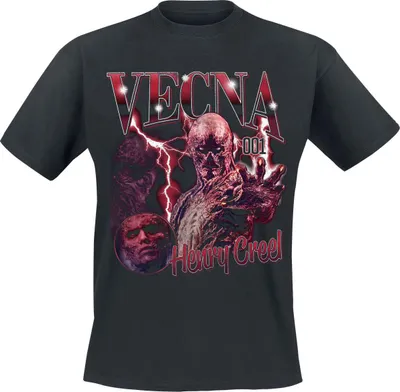 Produktbild von Stranger Things T-Shirt Herren Season 5 - Vecna Creel Homage schwarz 3XL