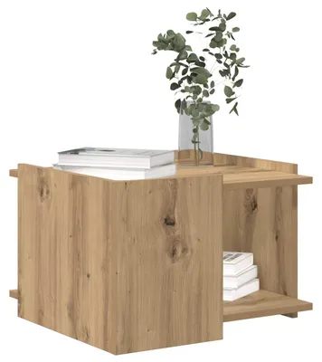 Produktbild von Möbel Couchtische - Braun - CLORIS Couchtisch Artisan-Eiche 50,5x50x33 cm Holzwerkstoff,9.78 Kg - 142799