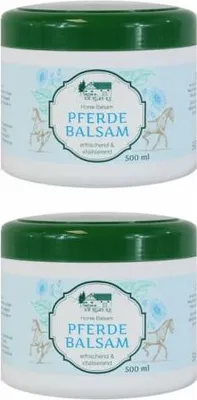 Produktbild von 2 x Pferdebalsam 500ml - vom Pullach Hof