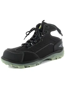 Produktbild von Wica Sicherheits Stiefel S3 in Übergrößen Schwarz 33139 große Herrenschuhe, Größe:50