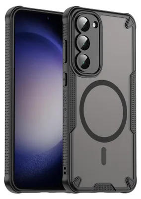 Obrázok produktu pre Obal Defender pre Samsung Galaxy S23 Protective Cover Matt Black Magsafe Backcover Puzdro na mobilný telefón