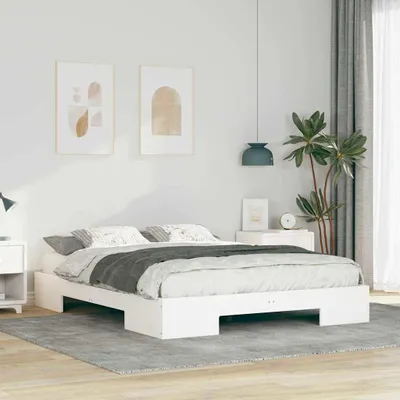 Obrázek produktu pro Maison Exclusive - Postelová konstrukce bílá 140 x 200 cm