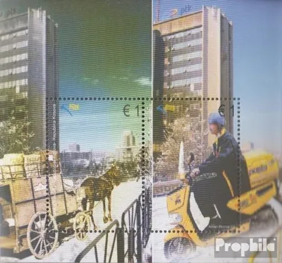 Produktbild von Briefmarken Kosovo 2013 Mi Block25 (kompl.Ausg.) postfrisch Postfahrzeuge