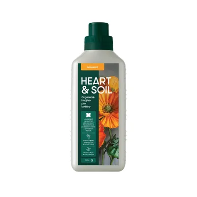 Obrázek produktu pro Heart&Soil Organické hnojivo pro květiny 1 l – koncentrát na 200 l roztoku
