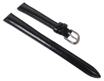 Produktbild von Casio Ersatzband Uhrenarmband Leder schwarz 12mm LTP-1095E LTP-1094