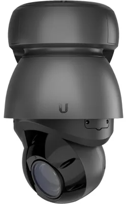 Produktbild von Ubiquiti UniFi Protect G4 PTZ, IP-Sicherheitskamera, Innen & Außen, Kabelgebunden, Zimmerdecke, Schwarz, Dome