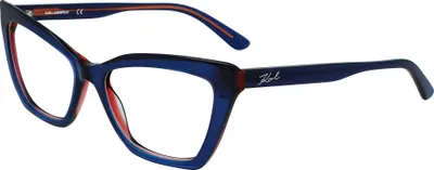 Produktbild von Karl Lagerfeld KL6063 N Blue trilayer 54/17/140 Damen Brillen
