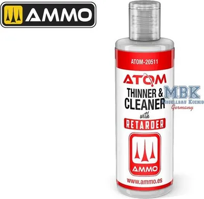 Imagen del producto de Diluyente y limpiador MIG ATOM20511 ATOM, con retardador, de 60 ml