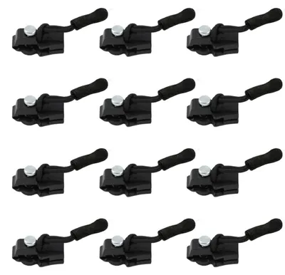 Reißverschluss-Reparaturset, 12-teilig, S/M/L, universell, Metall