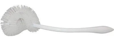 Produktbild von Toilettenbürste mit gebogener Stange, 42 cm, flexibel, randreinigung