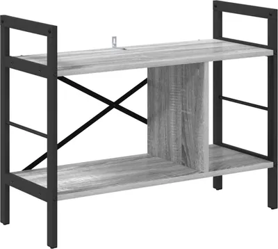 Immagine prodotto di vidaXL Libreria a 3 ripiani, 75 x 30 x 58,5 cm, realizzata in legno composito