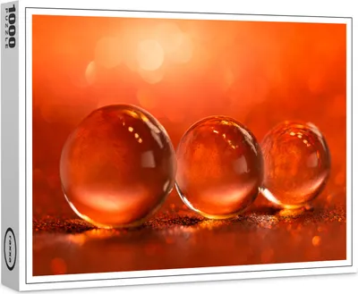 Image de puzzle premium raxxa "Trois perles d'eau", 1000 pièces