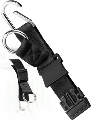 Produktbild von Kofferband mit D-Ring-Haken – Reiseaccessoire – Verstellbar und robust für sicheres Reisen