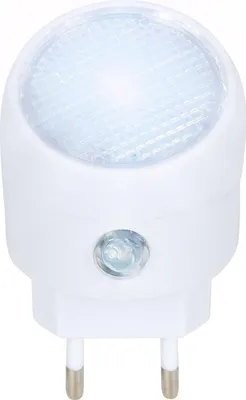 Zdjęcie produktu dla Lampka nocna LED z czujnikiem zmierzchu, moc 1W, automatyczny zapłon