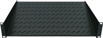 Image de Intellinet 712491 Intellinet Tablette 1U 483x150mm jusqu'à 25kg frontm. noir