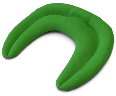 Immagine prodotto di Cuscino in grano saraceno Nekhoorn, colore verde rana