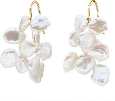 Produktbild von Valero Pearls Perlen-Ohrhänger Sterling Silber Süßwasser-Zuchtperle 50100164