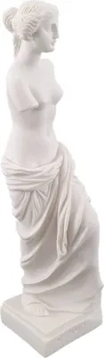 Produktbild von 24cm Alabaster Figur Venus von Milo griechisch-römische Göttin Aphrodite Weiß